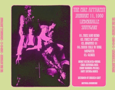 CD back cover