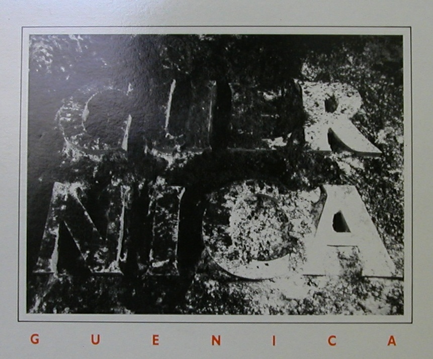 front cover detail (Guernica mispelled)