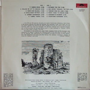 Carrig River (1974) back cover