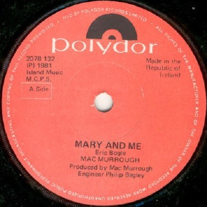Mary And Me (1981) label
