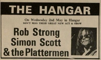 Gig advert 2 May 1973