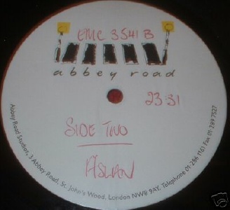 (Abbey Road acetate, side 2)