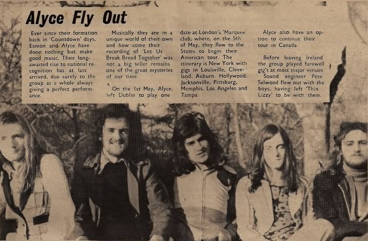 Alice move to USA 1972