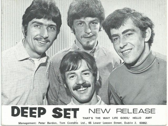 The Deep Set promo postcard