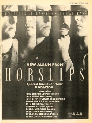 Aliens tour poster