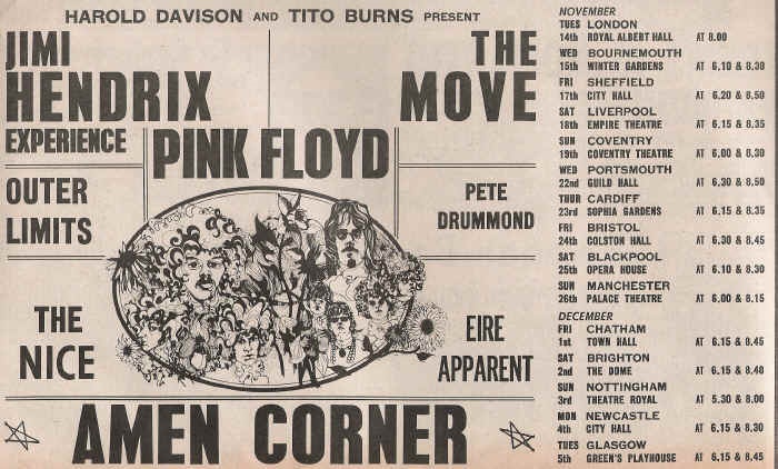 Nov-Dec 1967 Package Tour