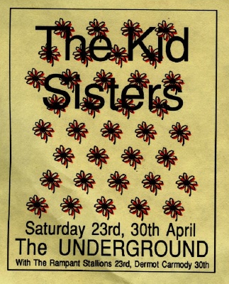 (Kid Sisters flyer 1988)