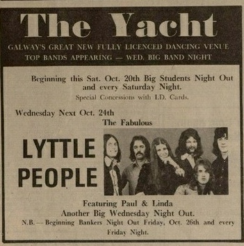 Yacht (Club) Galway 24 October 1973