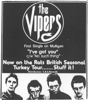 Vipers 45 Advert