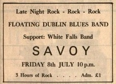 Savoy Galway listing July 1977