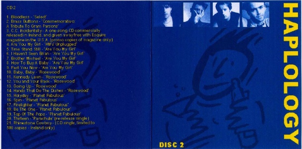 (Haplology 2 booklet)