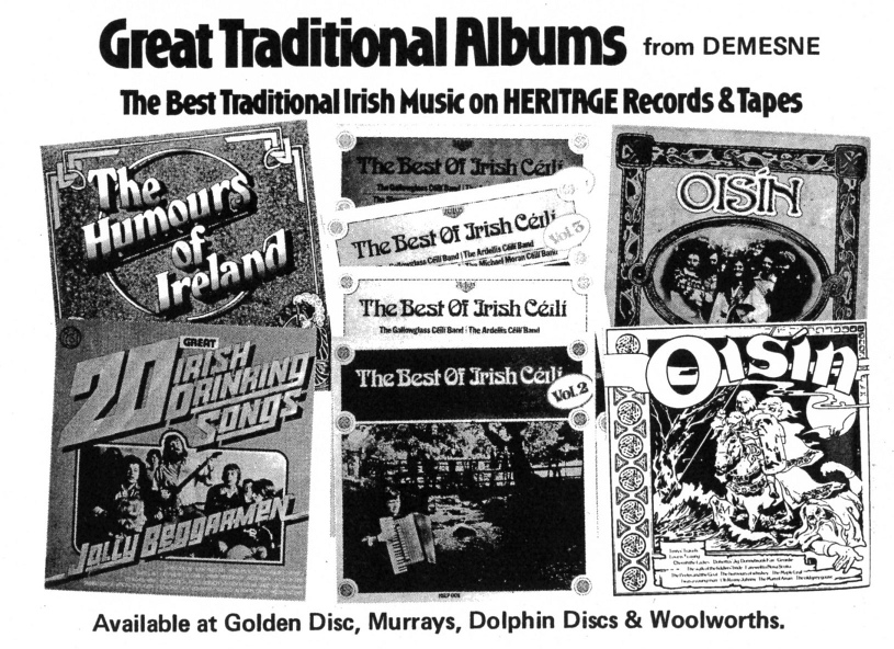 Advert circa December 1978